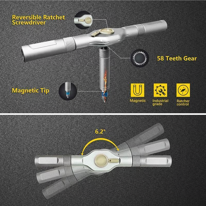 Last Day 49% OFF🔥24 in 1 DlY Screwdriver Set Magnetic Compact🛠️