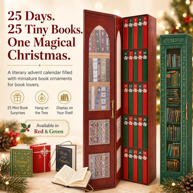 🎄📚The Mini Book Ornament Advent Calendar