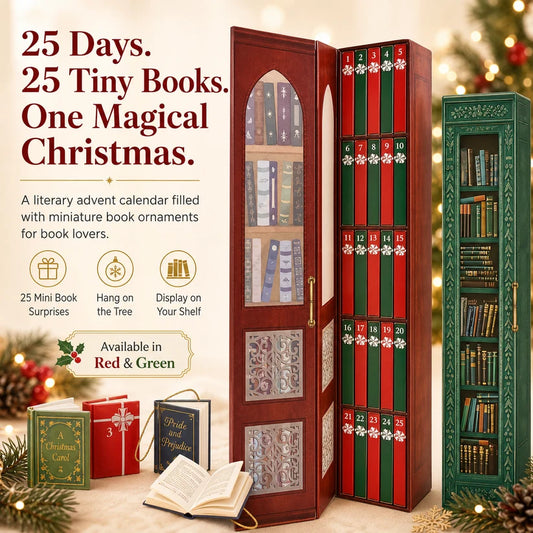 🎄📚The Mini Book Ornament Advent Calendar