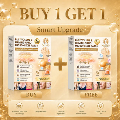 4-in-1 Bio-Curve Renewal · Nano Microneedle Patch