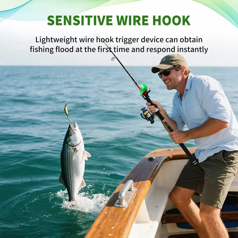 🎣Fishing Bite Alarm with Sound & LED Light