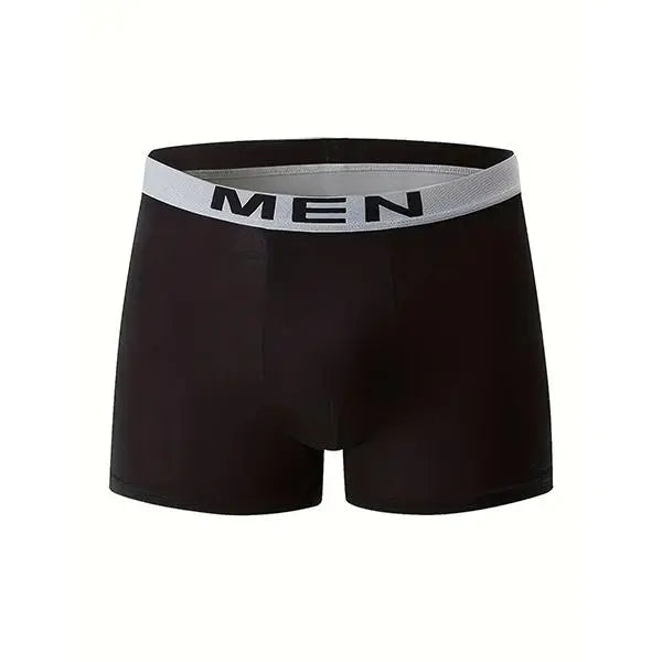 Black men's boxer briefs
