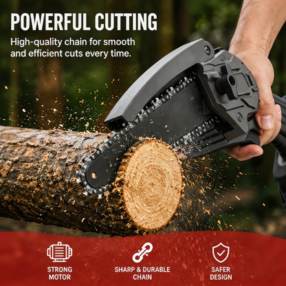 🔥 Cordless Mini Chainsaw – Small Size, Big Power – Free Shipping 🚚