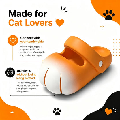 Kids Clogs Playful Cat Sandals for Breathable Summer
