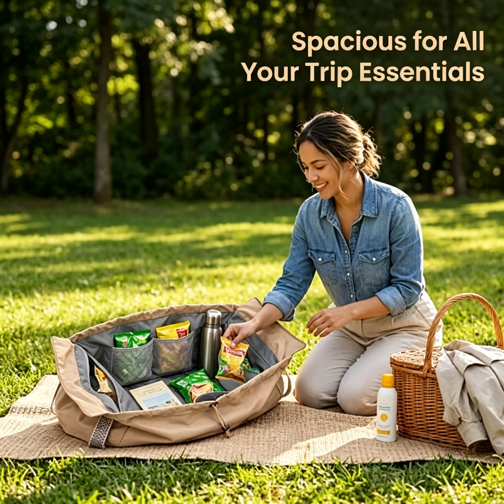 3-in-1 Convertible large capacity tote bag