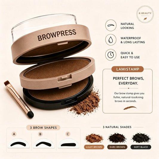 Brow Lamination Stamp – Waterproof & Natural Finish