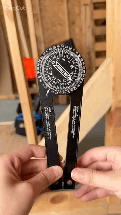 📐 360° Miter Saw Angle Finder