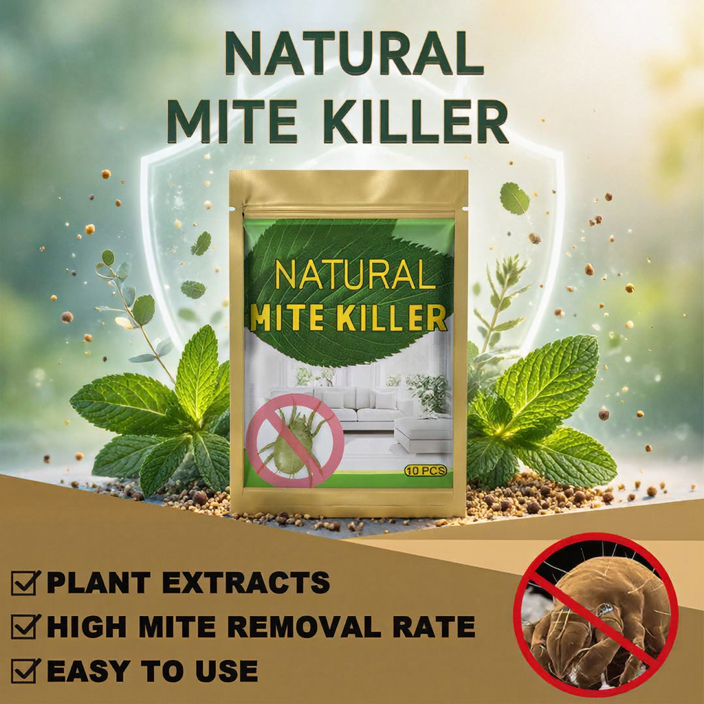 🎁Hot Sale 50% OFF🔥Natural Mite Control Sachet – Plant‐based, non‐toxic & safe around kids & pets