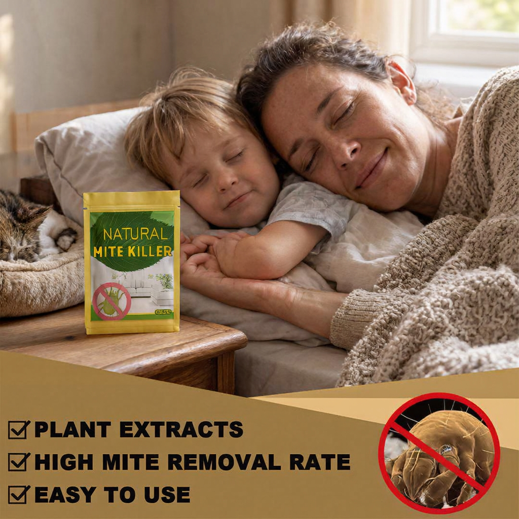 🎁Hot Sale 50% OFF🔥Natural Mite Control Sachet – Plant‐based, non‐toxic & safe around kids & pets