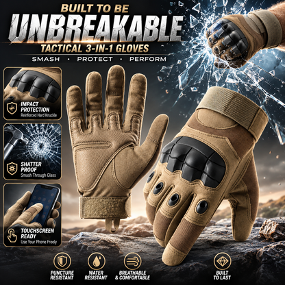 Multi-Purpose Protective Gloves –Reinforced Impact Protection, Touchscreen & Heavy-Duty Work Gloves
