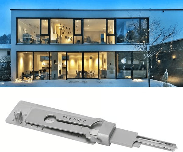 🔑Lock Maintenance Precision Tool Kit — Stainless Steel, Precision Decoder
