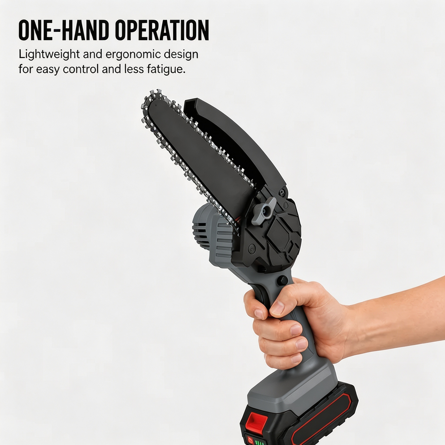 🔥 Cordless Mini Chainsaw – Small Size, Big Power – Free Shipping 🚚
