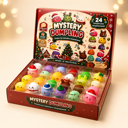 🎁 24 Days Holiday Squishy Advent Calendar – Halloween & Christmas Countdown Toys ✨