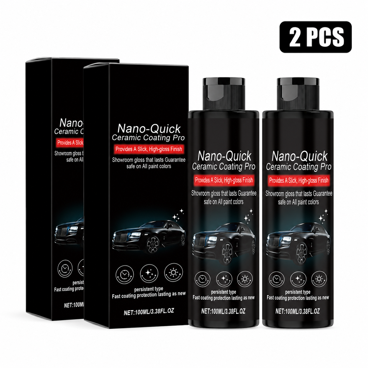 🔥 50K+ Sold! 🚗 Car Ceramic Coating Spray — Ultimate Shine & Paint Protection