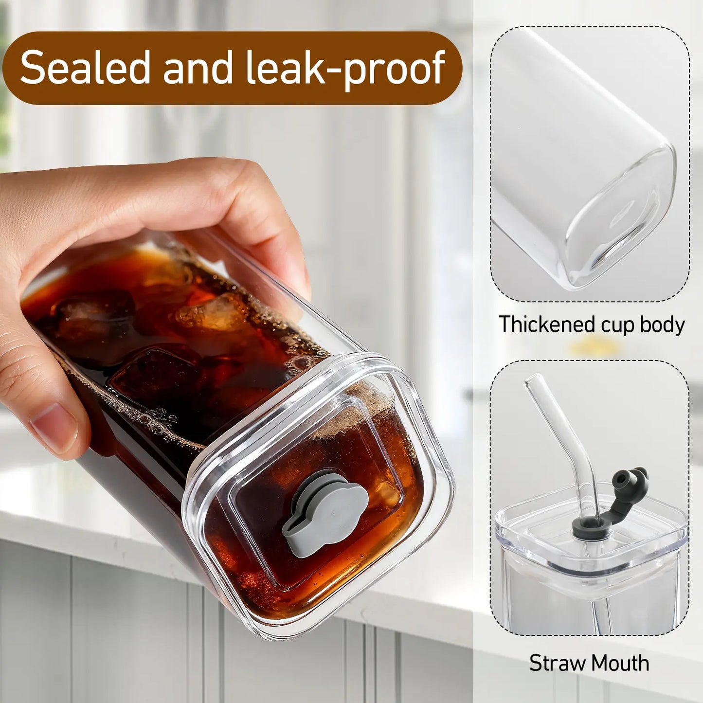 The Glass Cup Everyone Wants for Their Morning Iced Coffee ☕