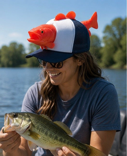 ANGLER'S CATCH NOVELTY HAT
