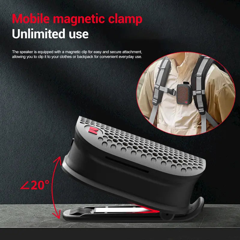 Magnetic clip design on Monster Blaster Micro