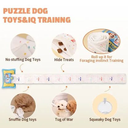 Realistic Tissue Box Snuffle Toy for Dogs (Treat-Dispensing)🐶