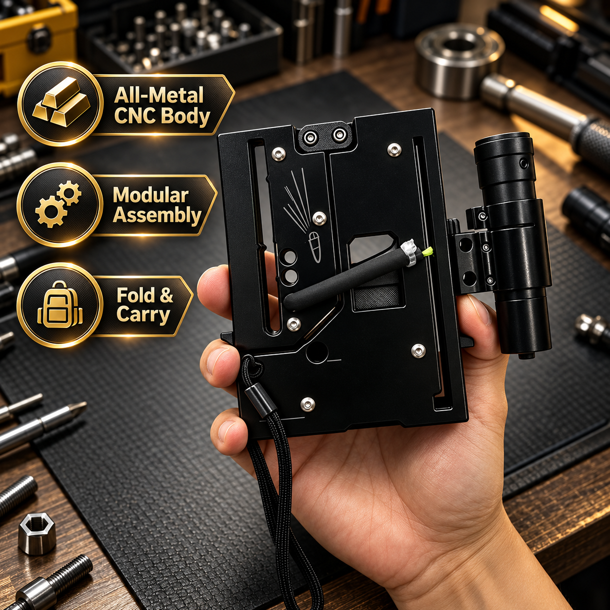 Infrared Pocket Folding Outdoor Everyday Carry Card