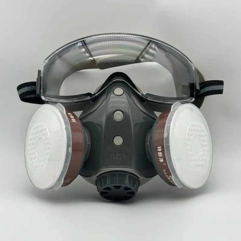 Dust-proof Integrated Respirator Mask with Goggles