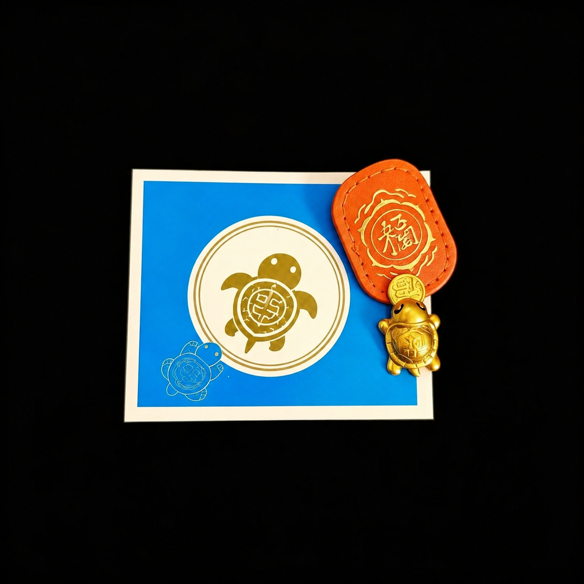 2026 Golden Turtle Charm – Bites onto Luck, Never Lets Go