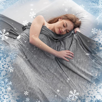 Queen Size, Summer Blankets for Hot Sleepers & Night Sweat