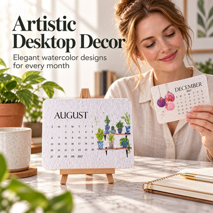 ✨🏆Early Holiday Sale 49% OFF🌱Eco-Friendly Plantable “Timeless” Seed Calendar 2027