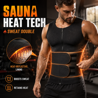 Men's Sweat Sauna Shaper Vest🔥