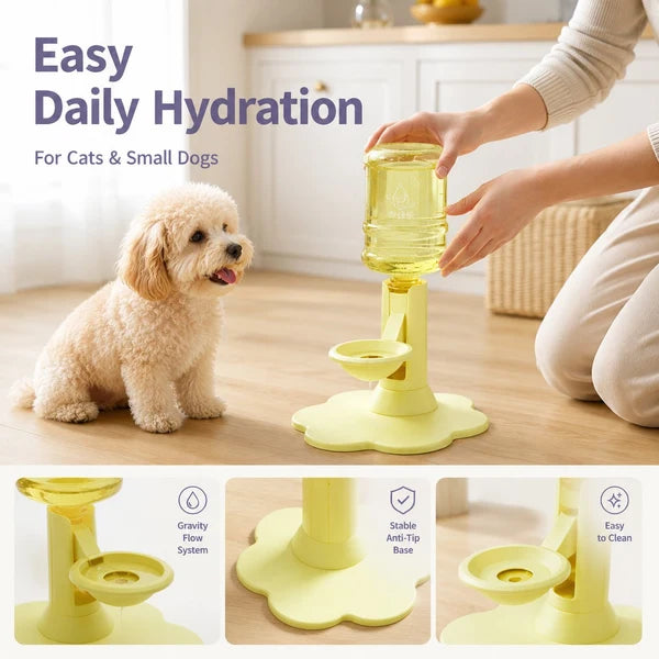 Gravity Cat Water Dispenser Stand