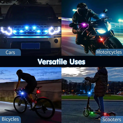 🚗🚨RGB Led Aircraft Strobe Light（Remote Wireless ）