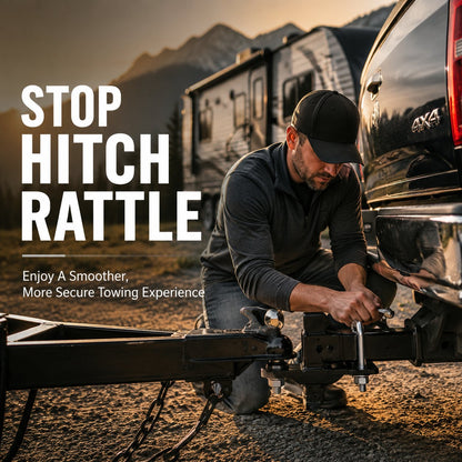 Trailer Hitch Stabilizer Clamp – Stop Rattle, Sway & Receiver Play
