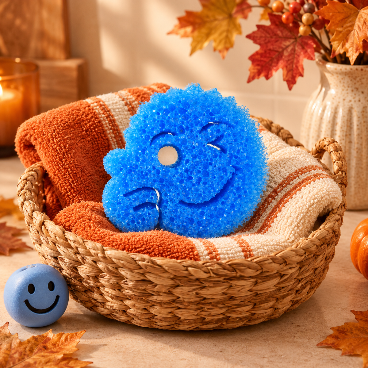 🎃 Halloween Spooky Scrub Sponge Set – Cute Kitchen Cleaning Sponges 👻