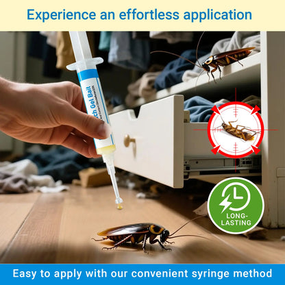 Cockroach Gel Bait Syringes for Indoor Control