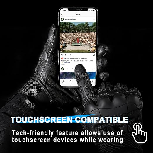 Multi-Purpose Protective Gloves –Reinforced Impact Protection, Touchscreen & Heavy-Duty Work Gloves