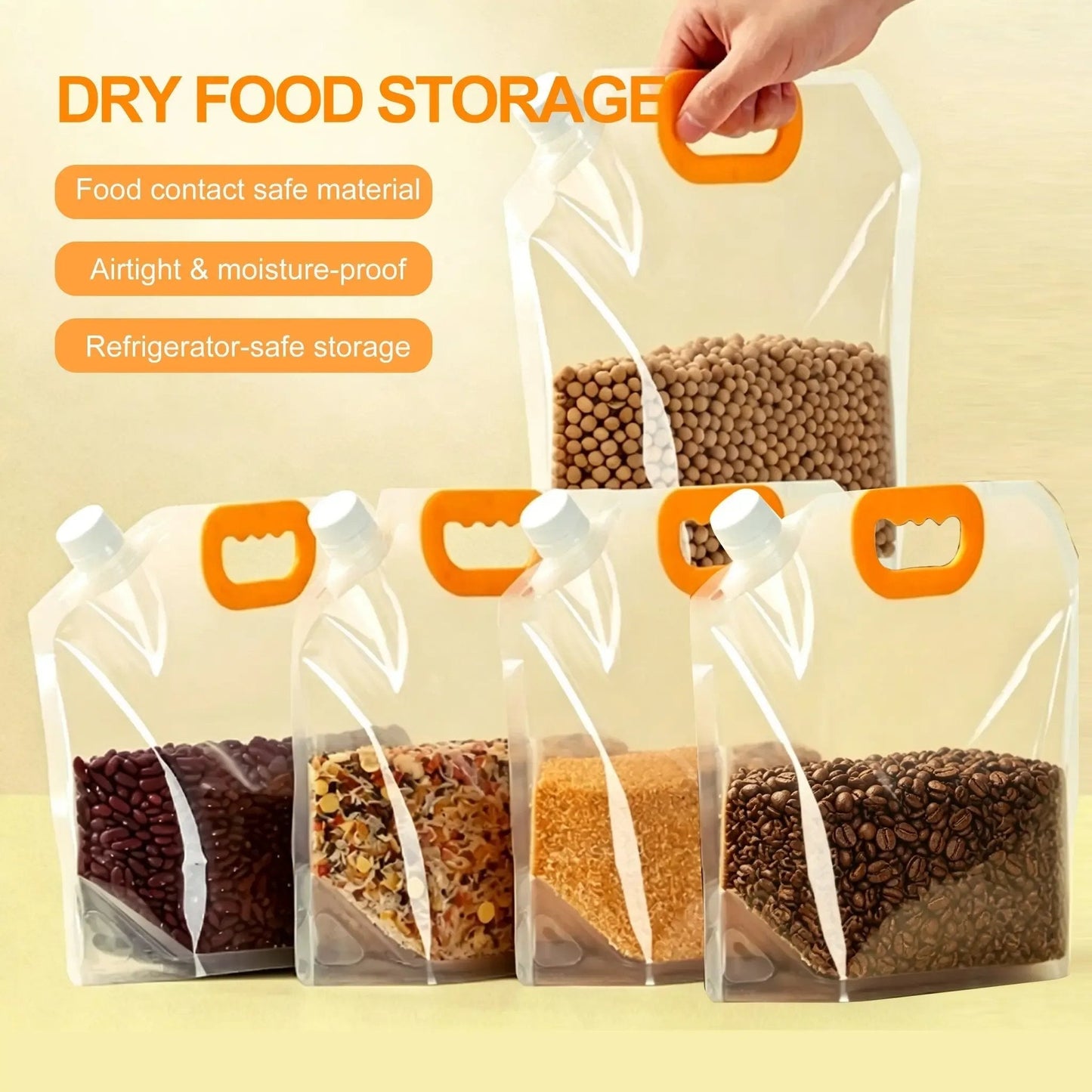 💕Hot sale 30% OFF🌾 Airtight Grain Storage Bags with Handle