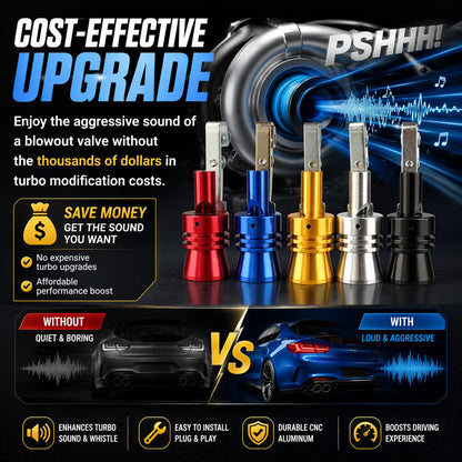 🔥🔧Turbocharger sound enhancement whistle