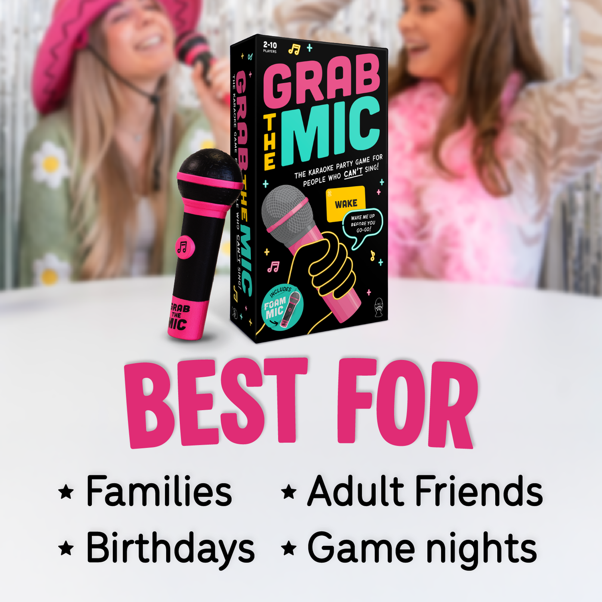🎤Grab The Mic - THE KARAOKE GAME FOR PEOPLE WHO CAN’T SING