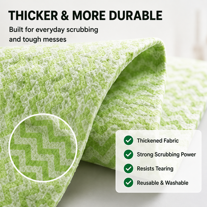 Reusable Kitchen Cleaning Cloths – 20-Piece Tear-Off Roll