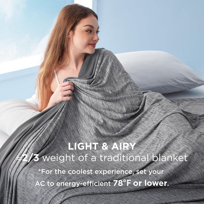 Queen Size, Summer Blankets for Hot Sleepers & Night Sweat