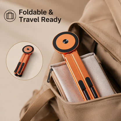 Portable Laptop Stand with Magnetic Phone Holder