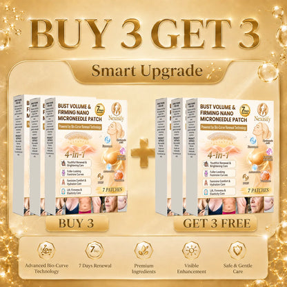 4-in-1 Bio-Curve Renewal · Nano Microneedle Patch