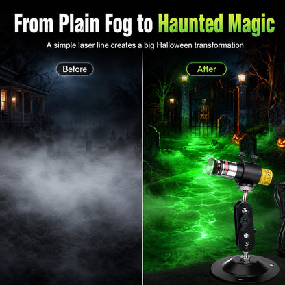 👻🌫️ Halloween Swamp Fog Laser Projector