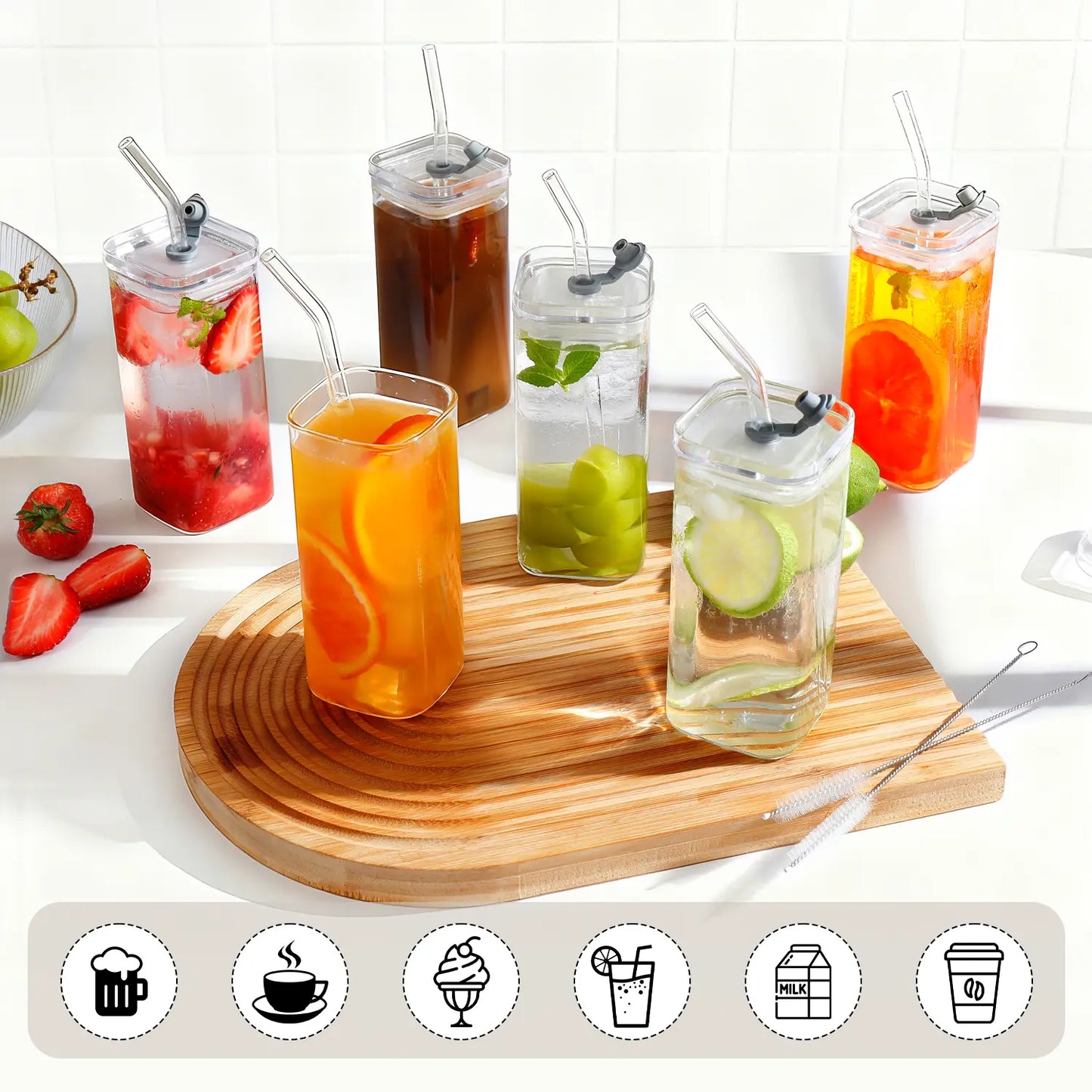 The Glass Cup Everyone Wants for Their Morning Iced Coffee ☕