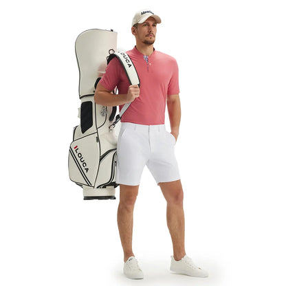 MAELREG Men's Golf Shirts - Moisture-Wicking Casual Henley