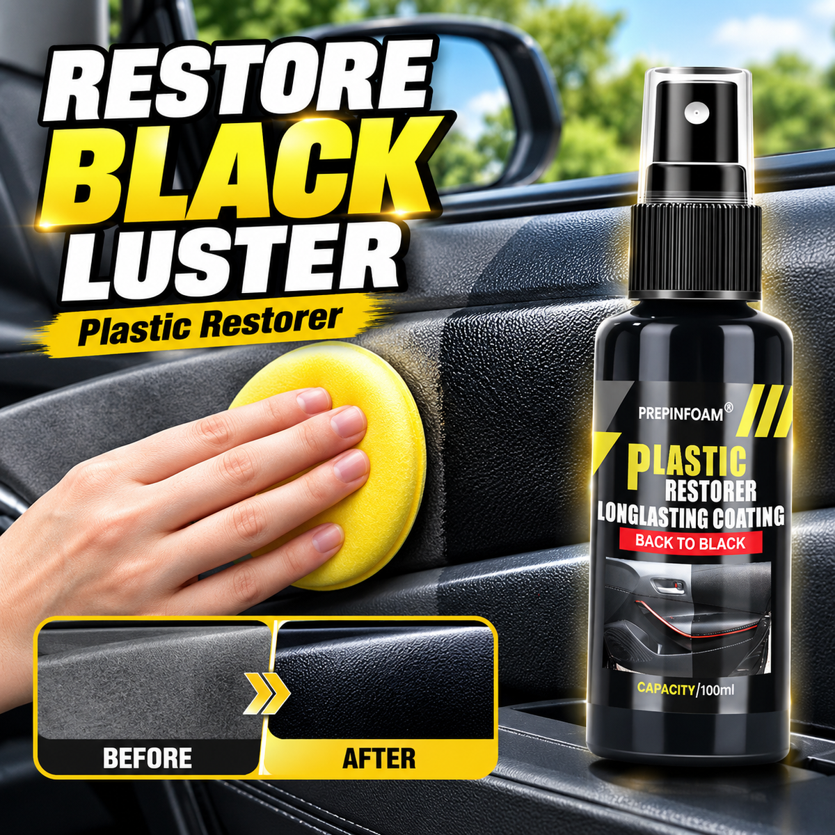 PREPINFOAM-P5 Automotive Plastic Long-lasting Coating