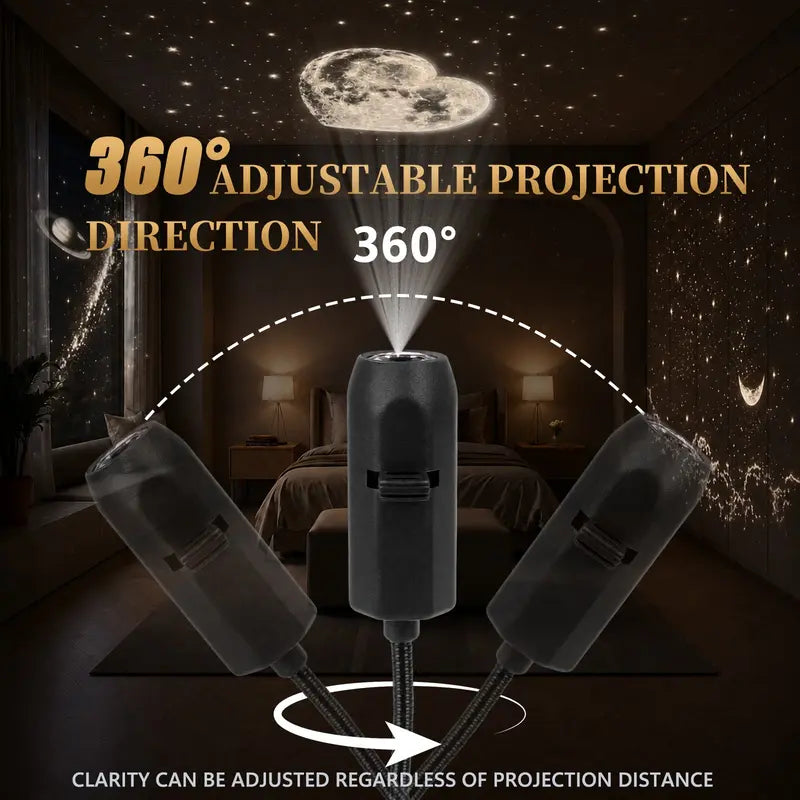 🔥Night Light Projector 🔥- Smart Holographic Star Projector