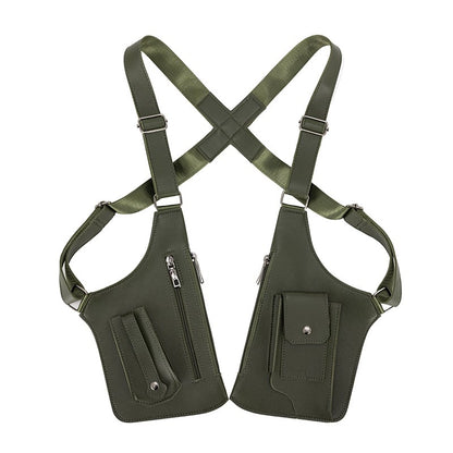 🔥-Premium Leather Adjustable Underarm Shoulder Bag for Men & Women