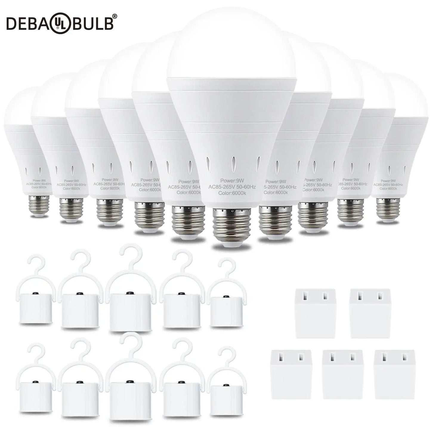 Rechargeable Emergency LED Light Bulbs