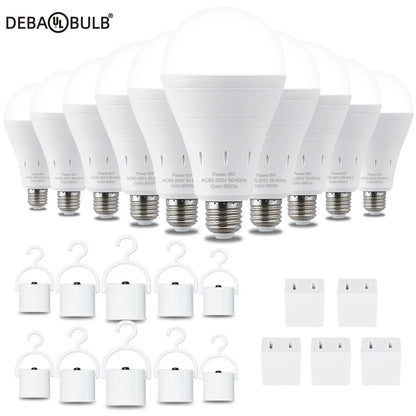 Rechargeable Emergency LED Light Bulbs