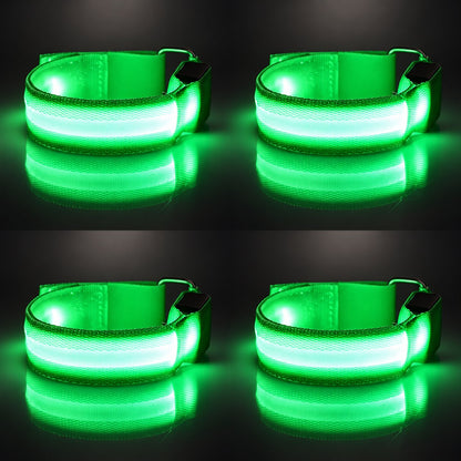 🐎 Horse LED Leg Straps – 4 Pack | Rechargeable Night Riding Safety Lights | Adjustable Velcro Fit for Horses of All Sizes ✨